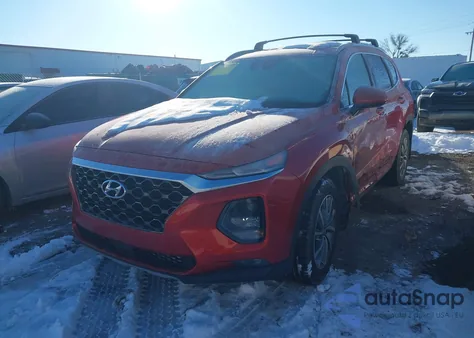 2020 Hyundai Santa Fe Sel из США, поврежденный, VIN 5NMS33AD0LH224425
